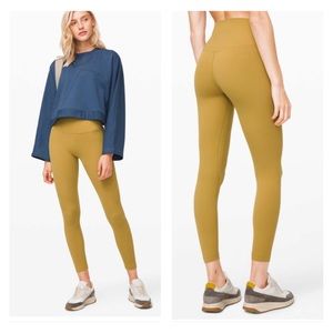 Lululemon Yoga Align Pant Athletic High Rise Nulu Buttery Soft Neutral Leggings